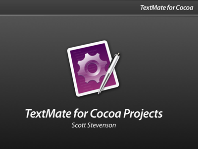 TextMate Talk Slides