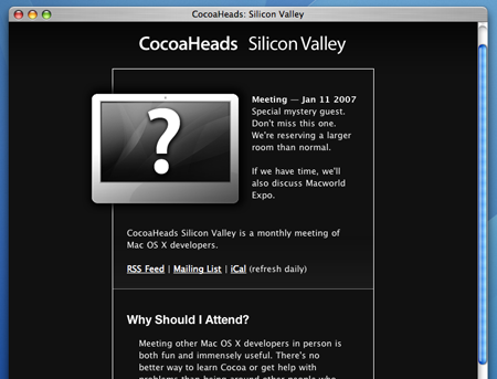 CocoaHeads Site