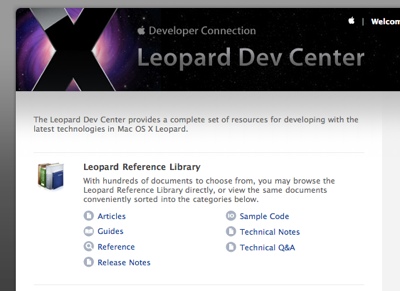Leopard Dev Center